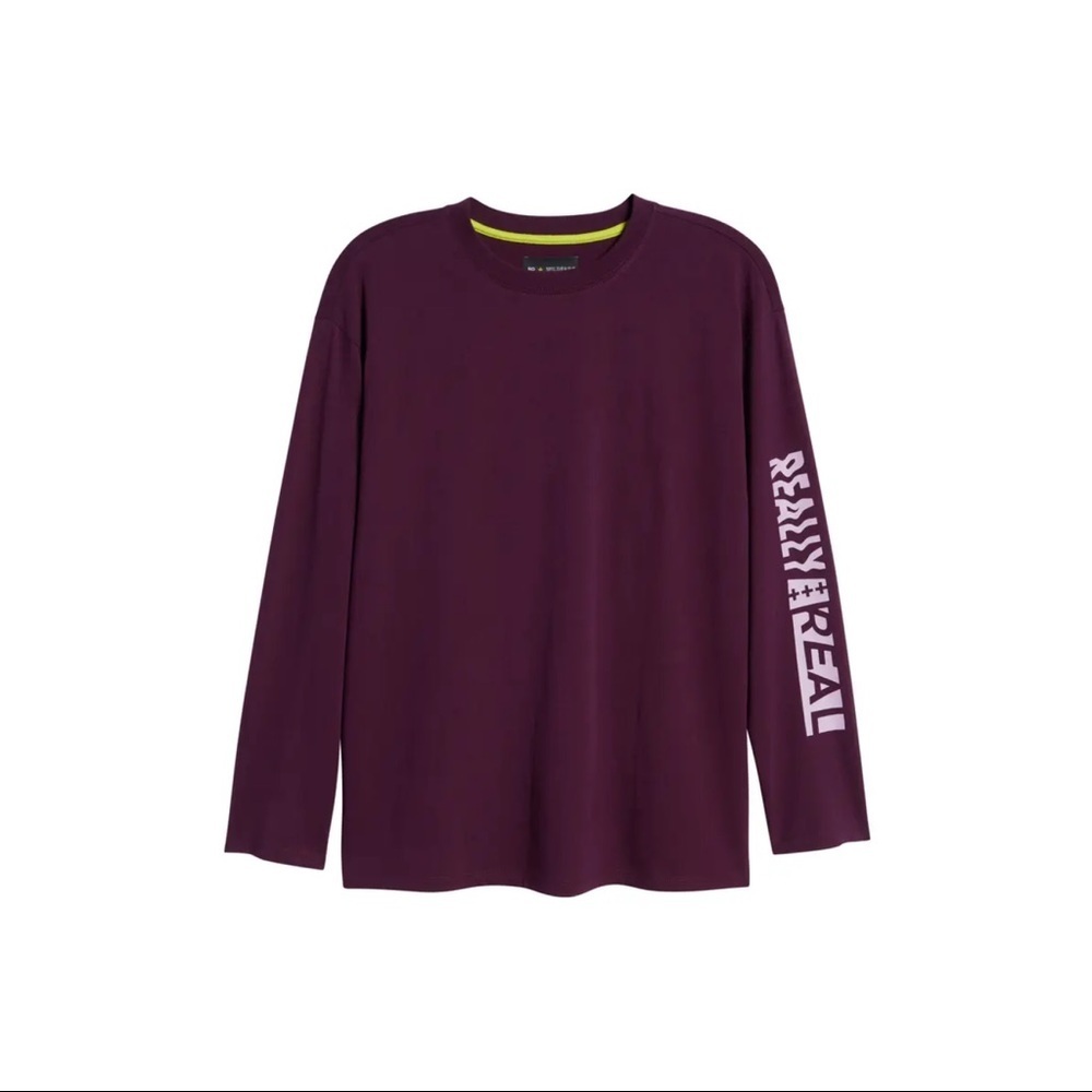 NWOT BP. X Wildfang Organic Cotton Long Sleeve Graphic Tee Size X-Small